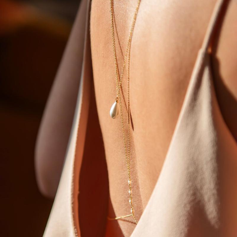 بسيطة متعدد الطبقات اللؤلؤ عود - مراجعة Body Jewelry Necklace وسعره