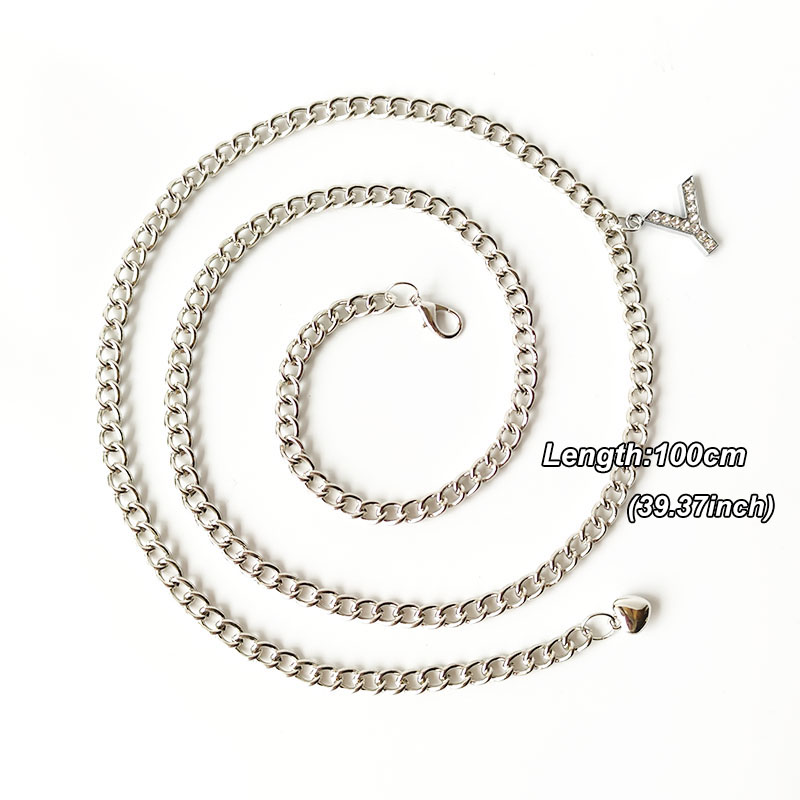 حجر الراين رسائل سلسلة الجسم ل - مراجعة Body Jewelry For You وسعره