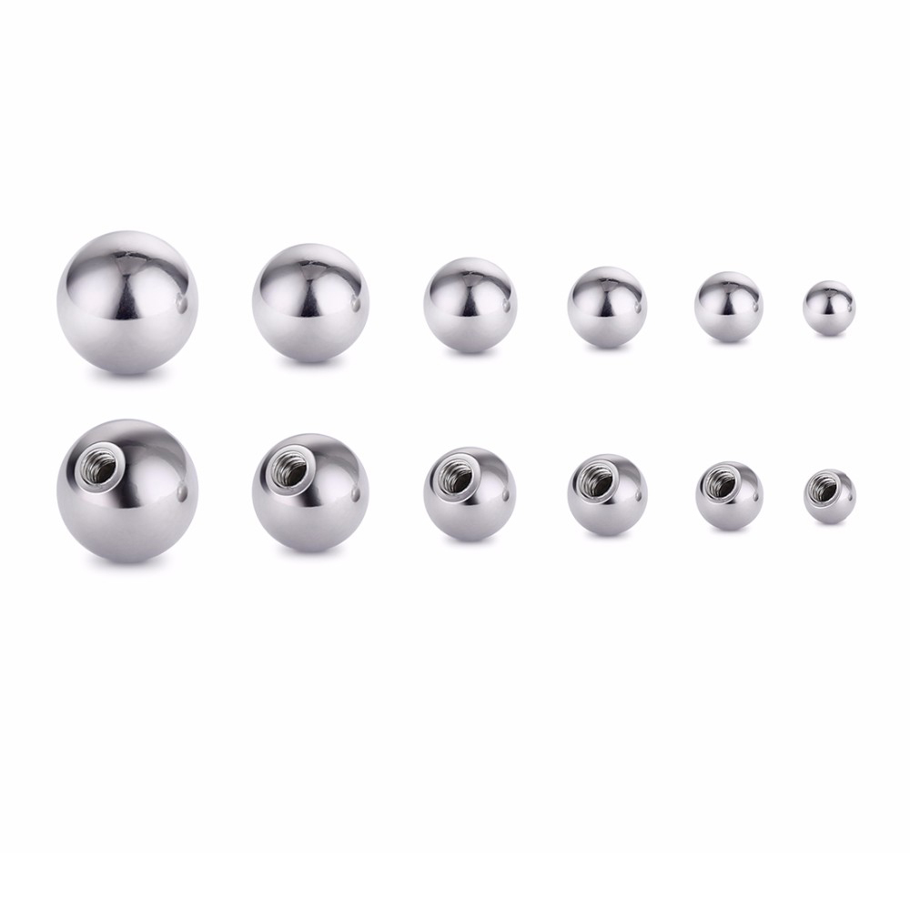 20 قطع الفولاذ المقاوم للصدأ ا - مراجعة Body Jewelry Replacement Ball وسعره